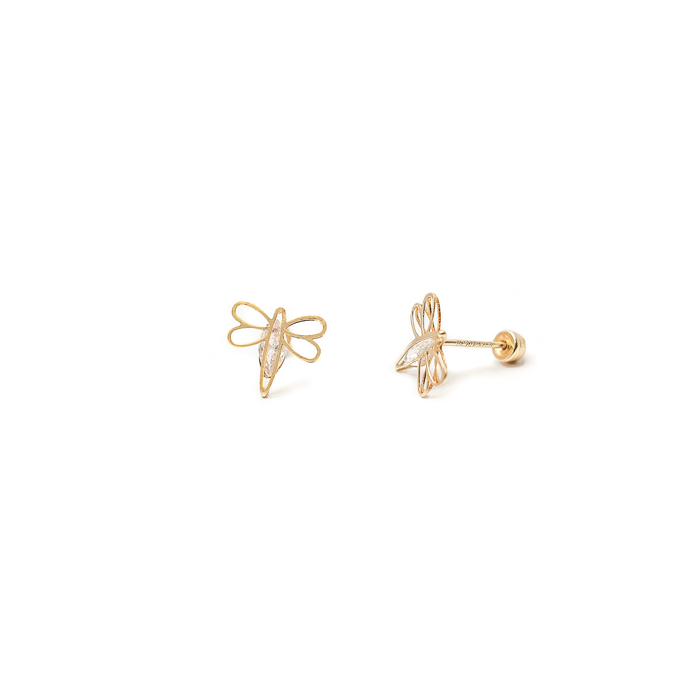 Dragonfly earrings studs fashion