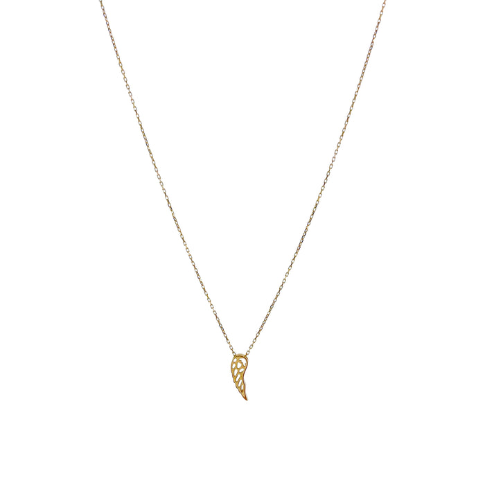 wing gold necklace