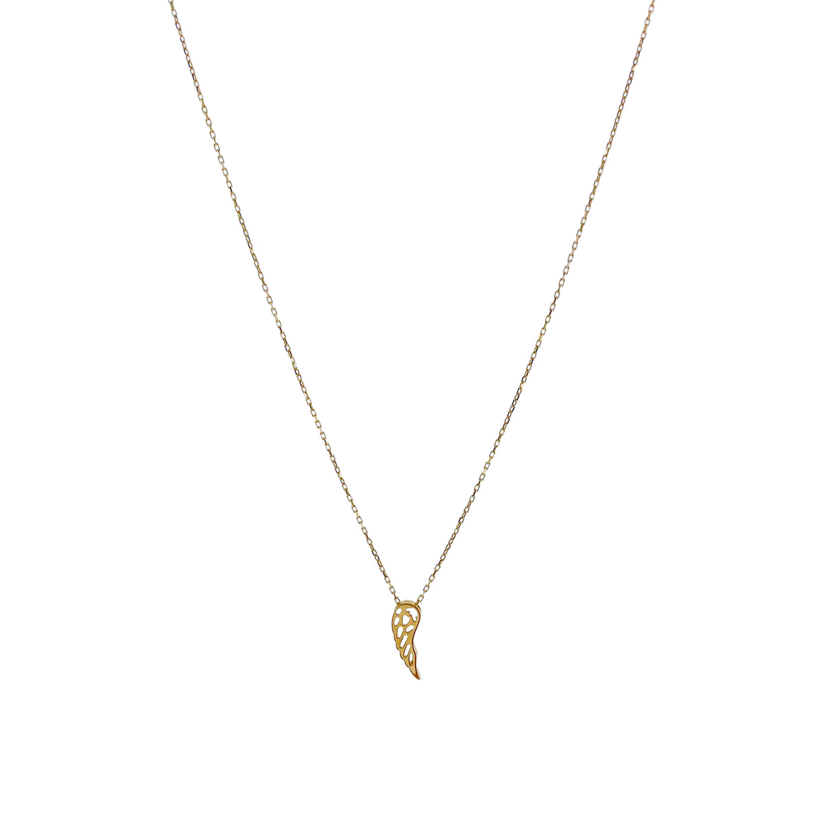 wing gold necklace