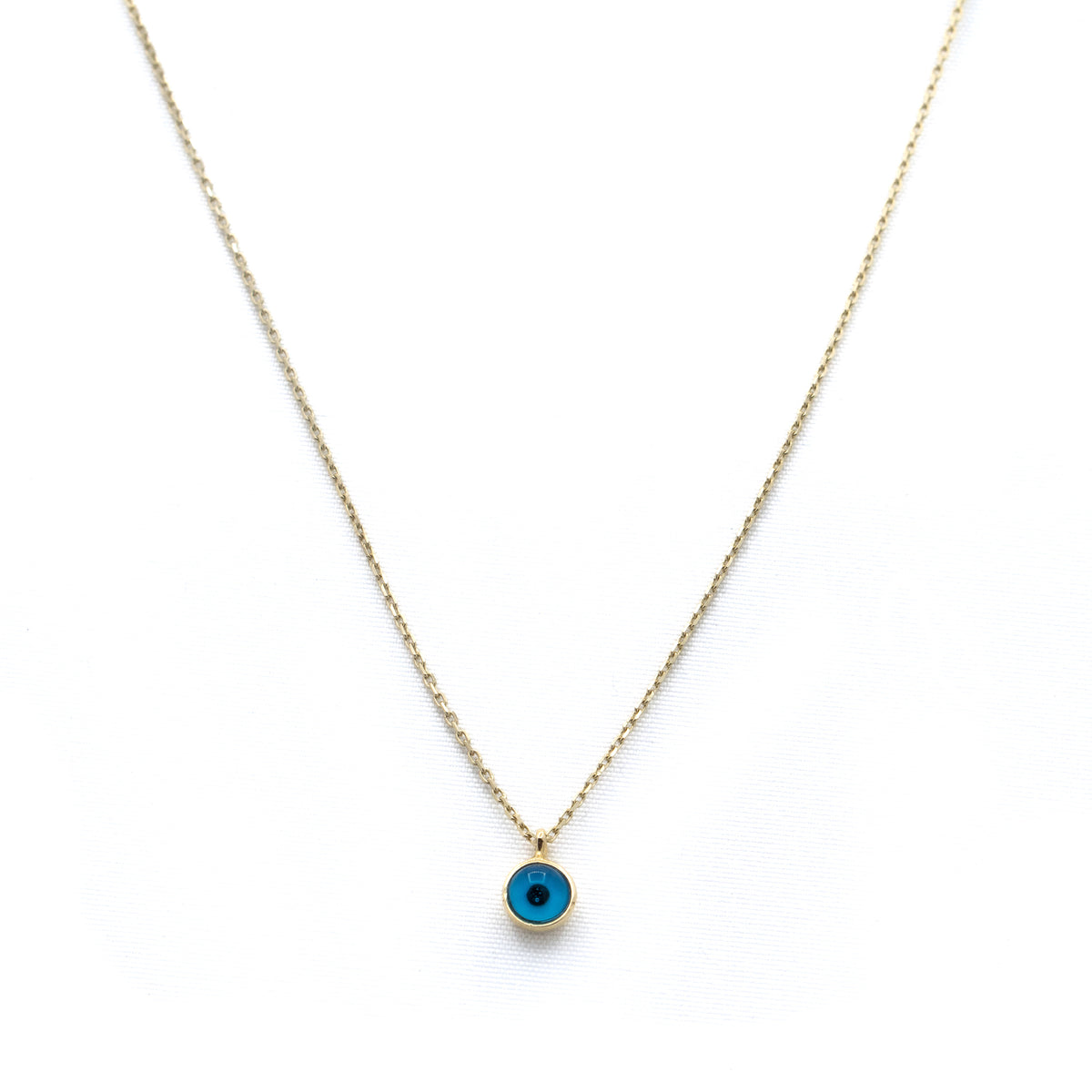 evil eye pendant necklace gold