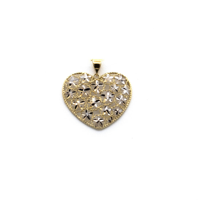 heart gold pendant