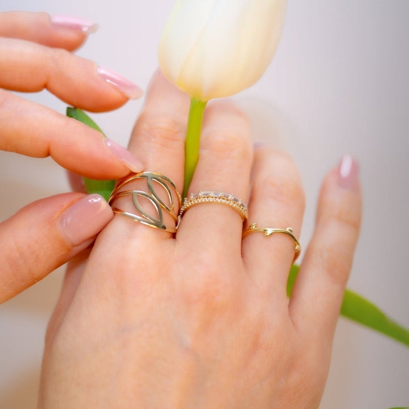 leaf stacking ring